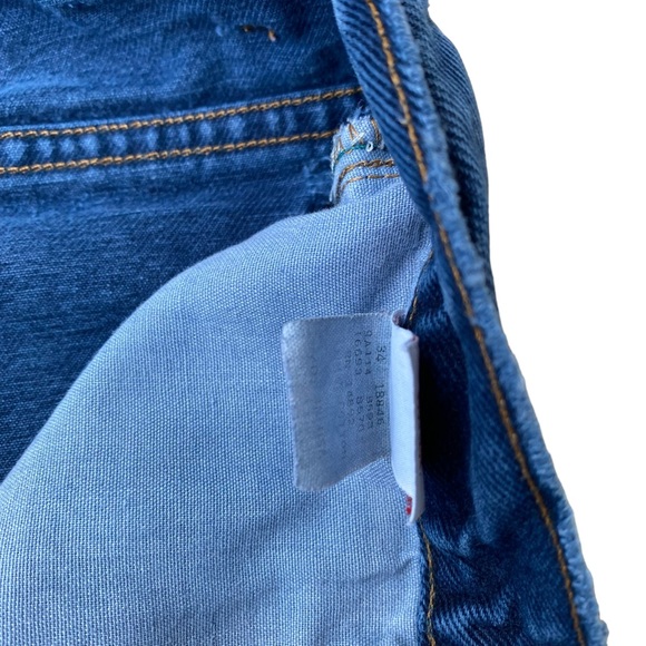 90s Marithe Francois Girbaud Straight Leg Vintage Jeans Designer Blue Navy Loose - Picture 5 of 9